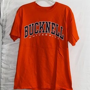 Men’s Orange Bucknell College T-shirt